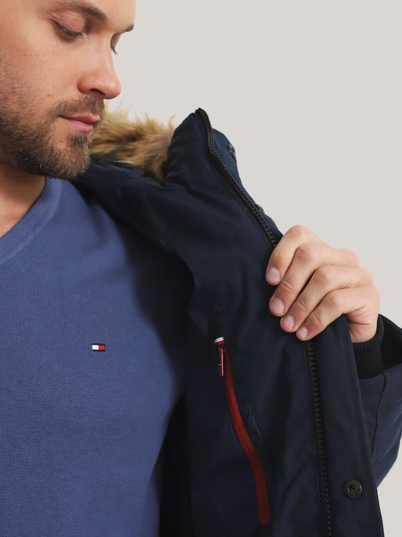 Parka Artic Con Logo Azul Tommy Hilfiger-4