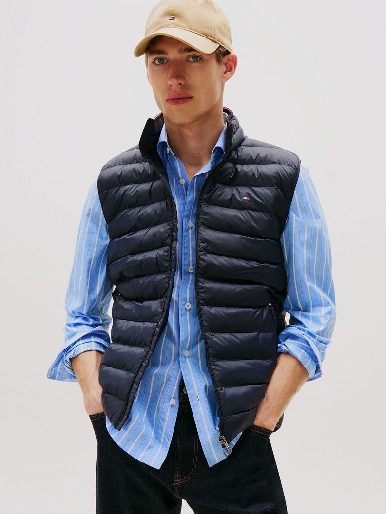 Parka Vest Packable Solid