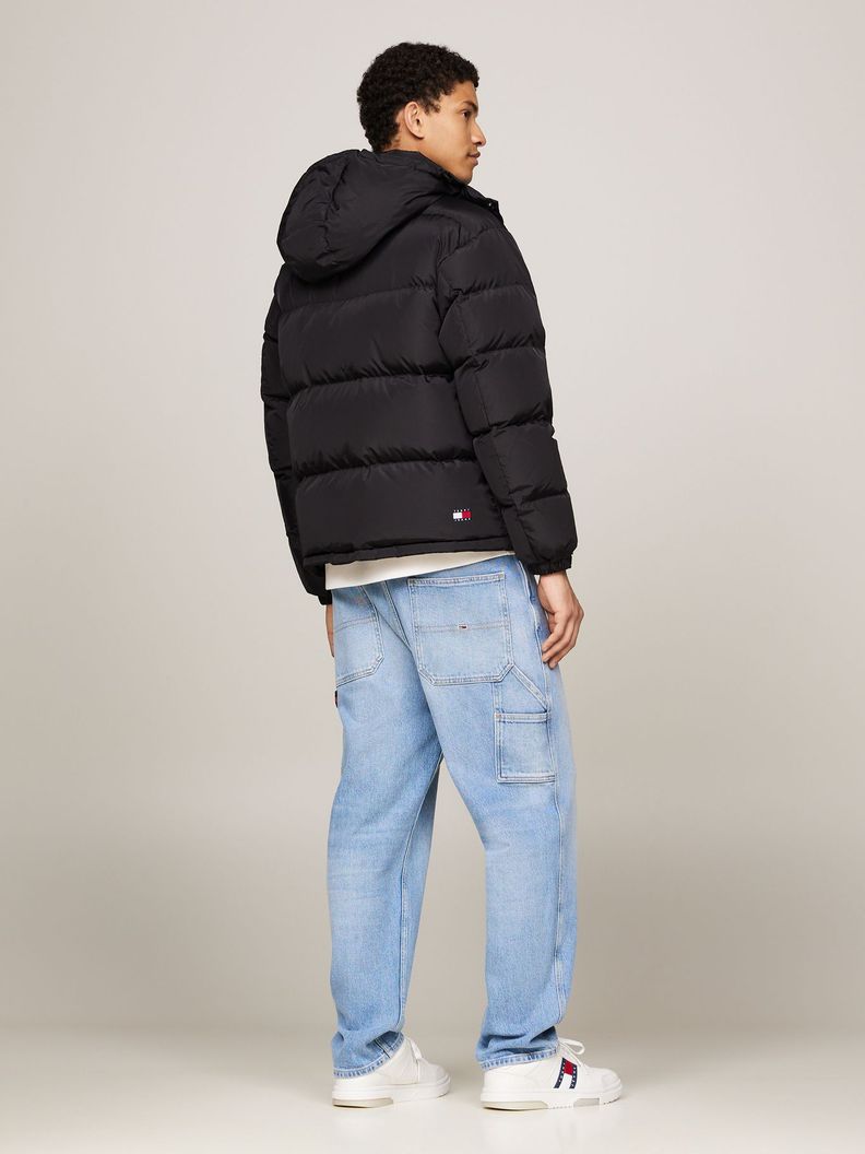 Parka Alaska Acolchada De Plumón Negro Tommy Hilfiger-2