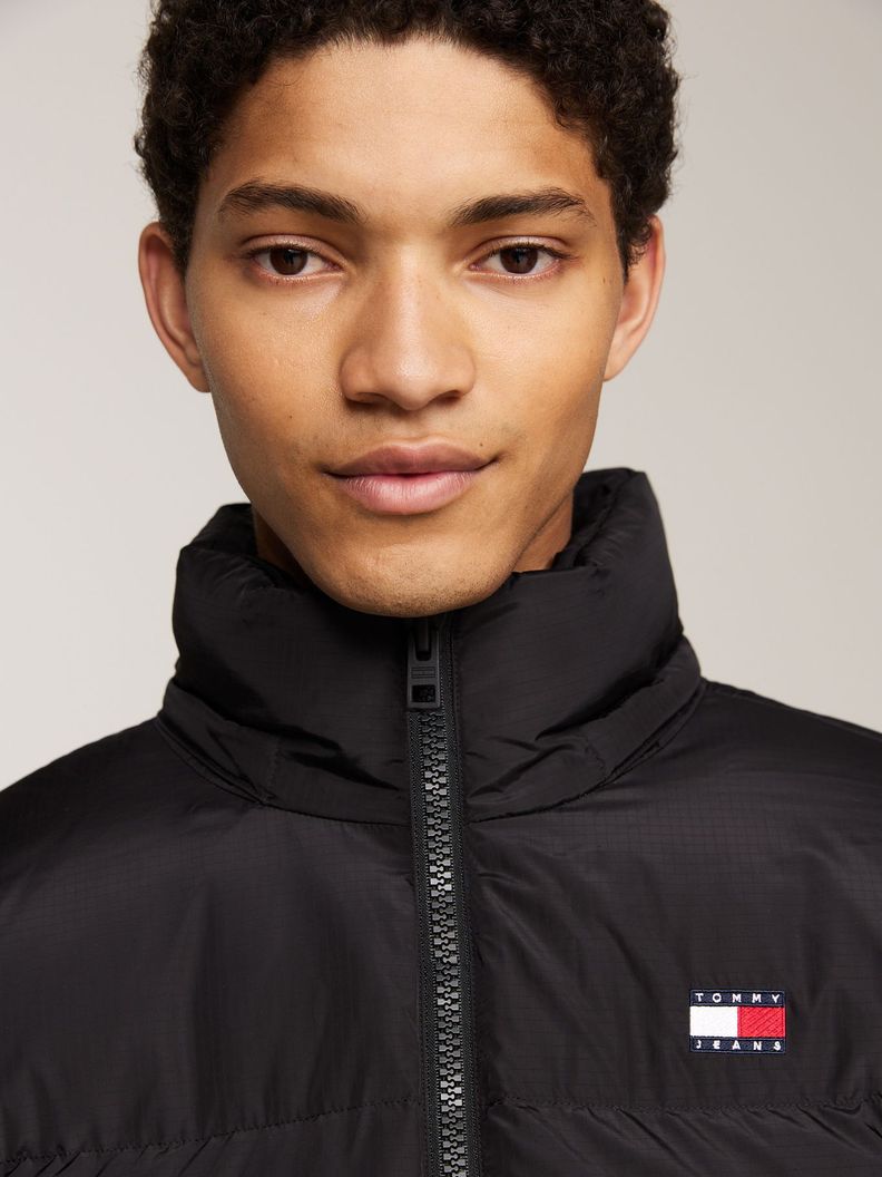 Parka Alaska Acolchada De Plumón Negro Tommy Hilfiger-3