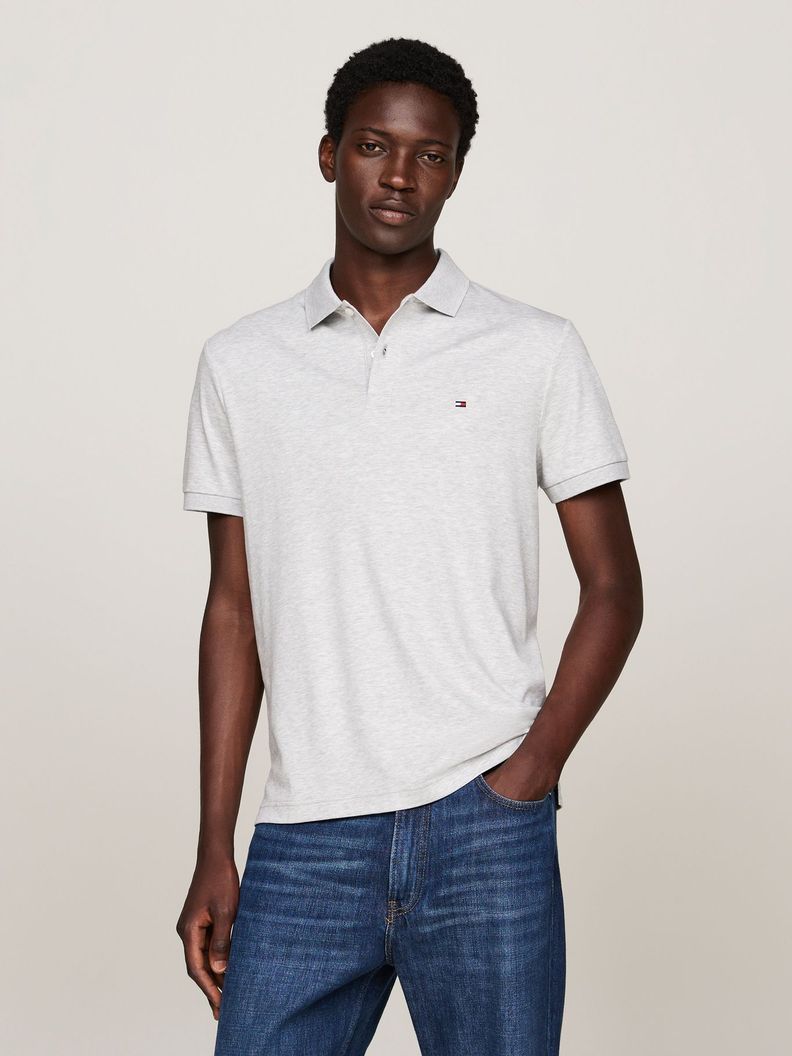 Polo Essential Liquid Regular Fit Blanco XS