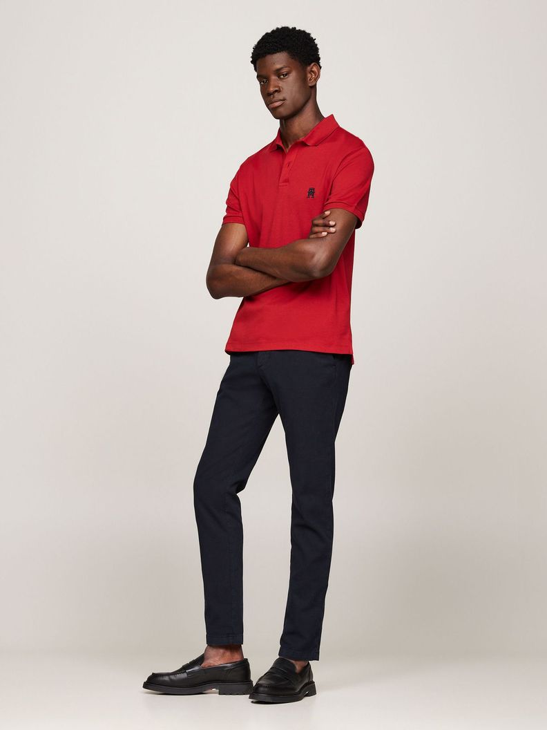 Polo Monogram Rojo XNN Tommy Hilfiger-1