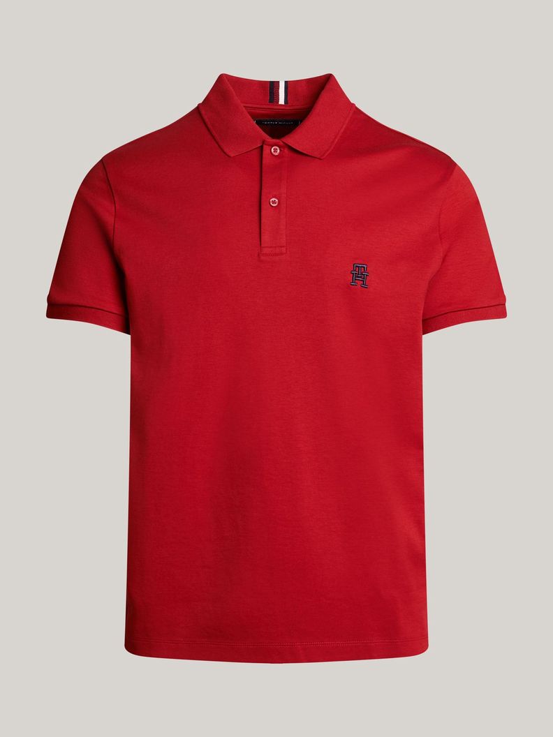 Polo Monogram Rojo XNN Tommy Hilfiger-4