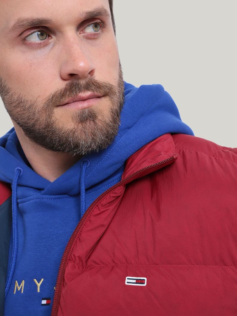 Parka Acolchada Packable Con Logo Rojo Tommy Hilfiger-3