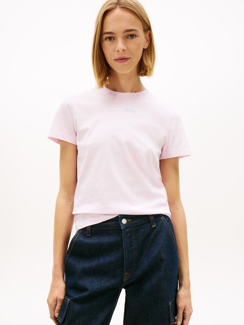 Polera Essential Con Logo Regular Fit