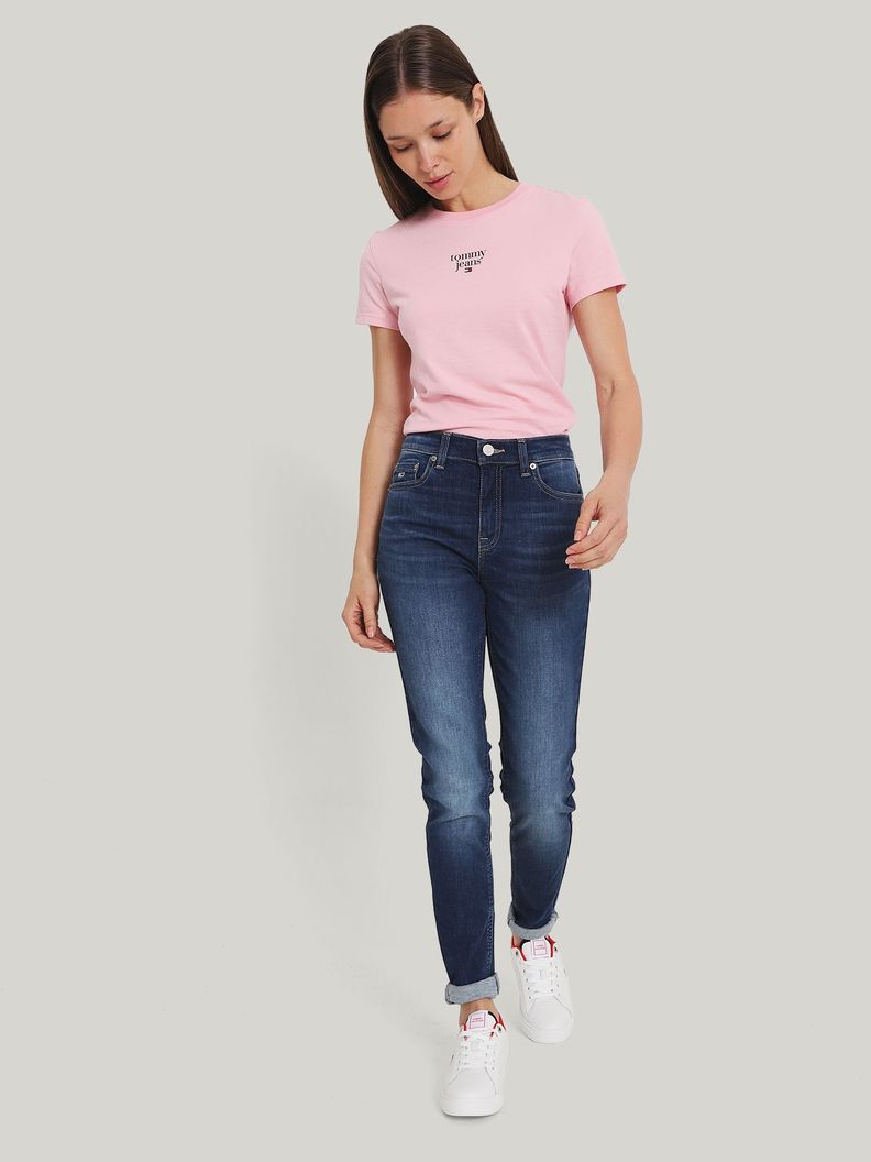 Jeans Nora De Corte Skinny Azul Tommy Jeans-0