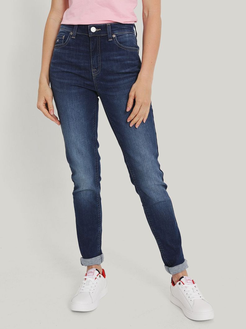 Jeans Nora De Corte Skinny Azul Tommy Jeans-1