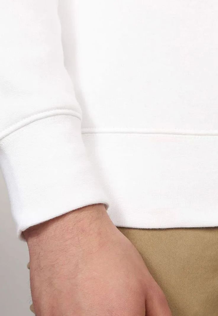 Polerón Stripe Logo Blanco Tommy Hilfiger-4