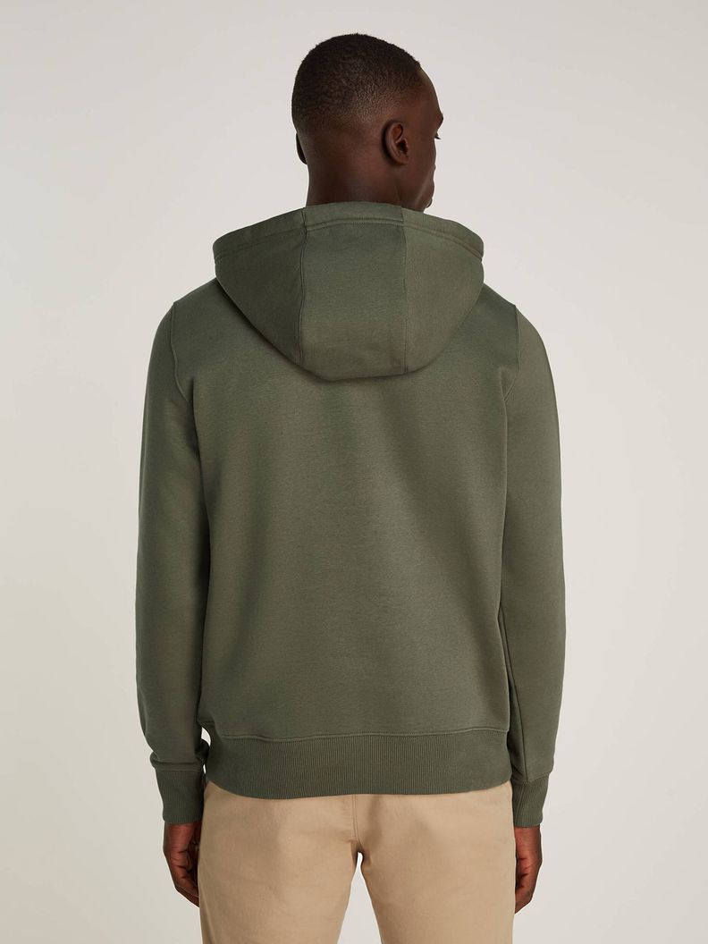 Polerón Hoodie Chest Logo Verde Tommy Hilfiger-1