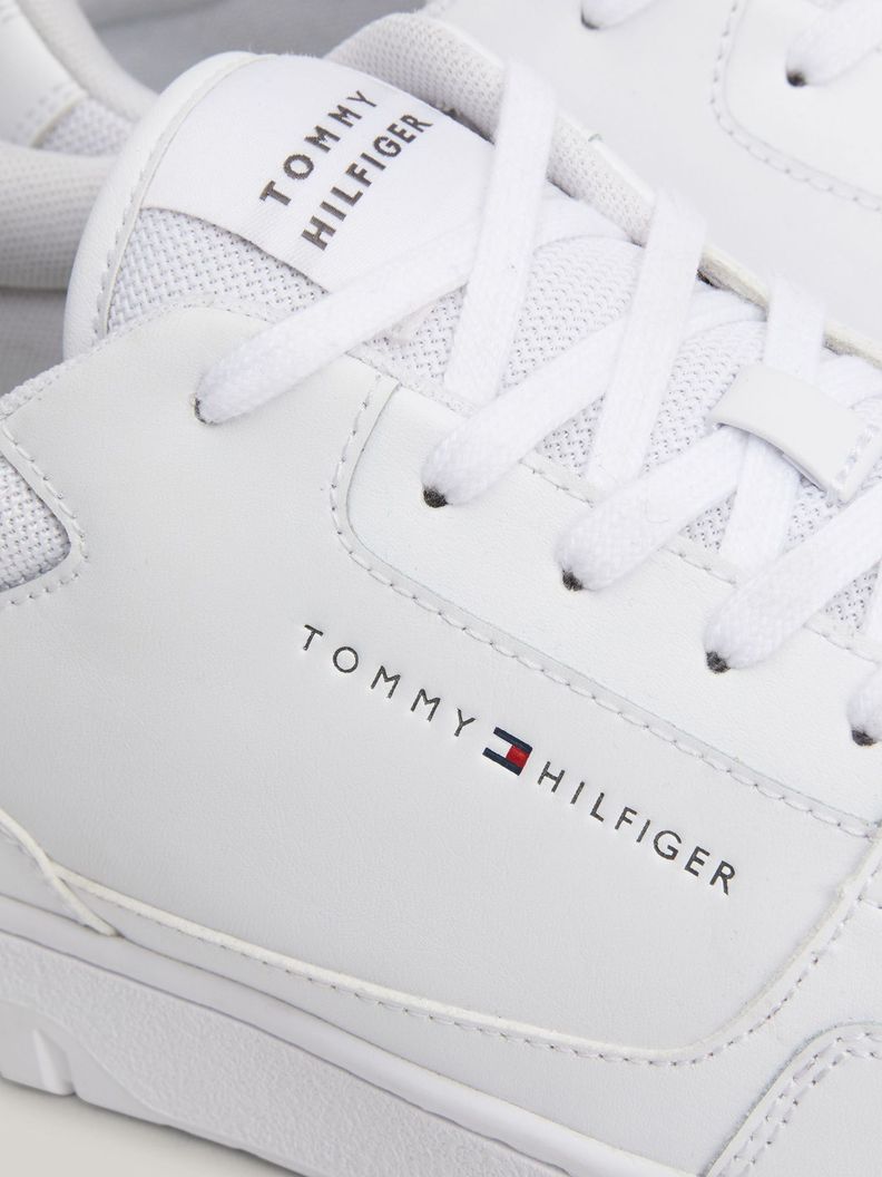 Zapatillas Essential Cuero YBS Blanco Tommy Hilfiger-3