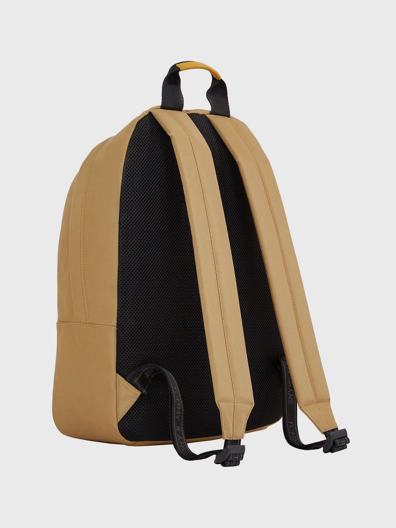Mochila Essential Con Logo Parche Beige Tommy Hilfiger-1