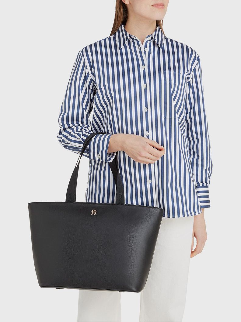 Tote Im Latam Solid Negro Tommy Hilfiger-1