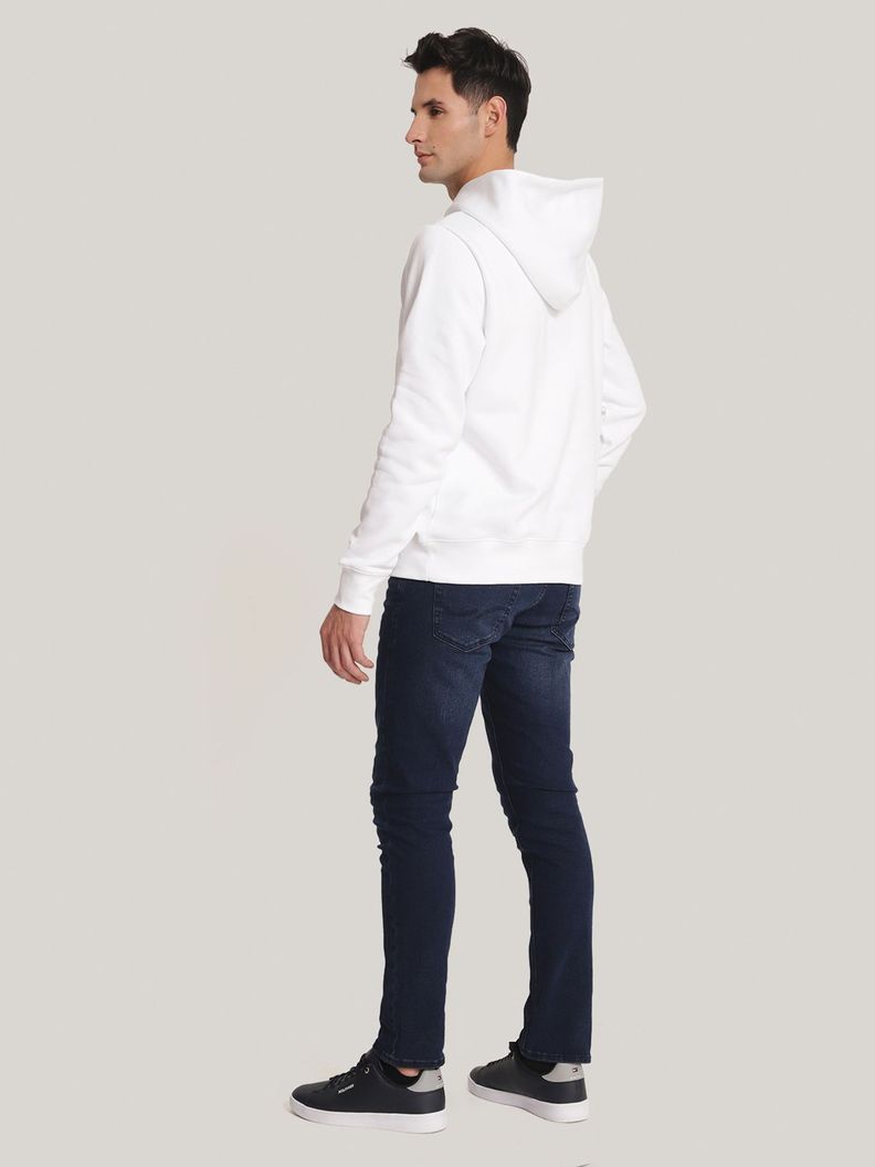 Polerón Hoodie Con Logo Chest Blanco Tommy Hilfiger-2