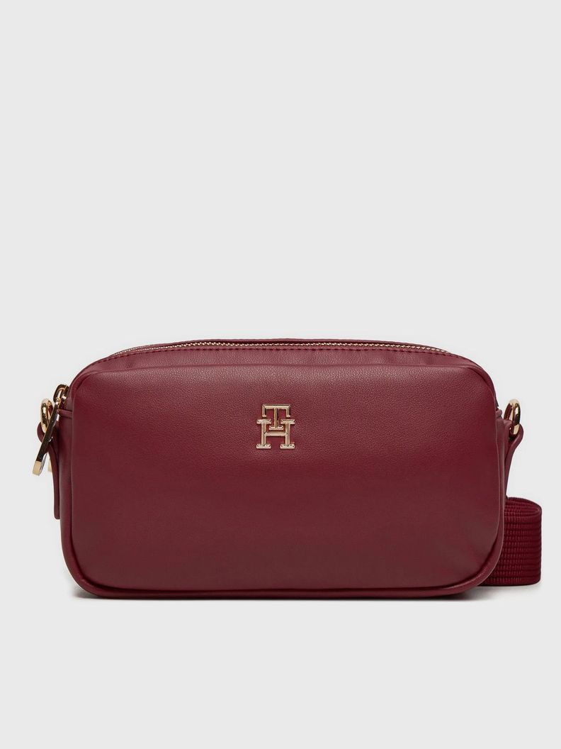 Bandolera Poppy Reform Monogram Rojo Tommy Hilfiger-0