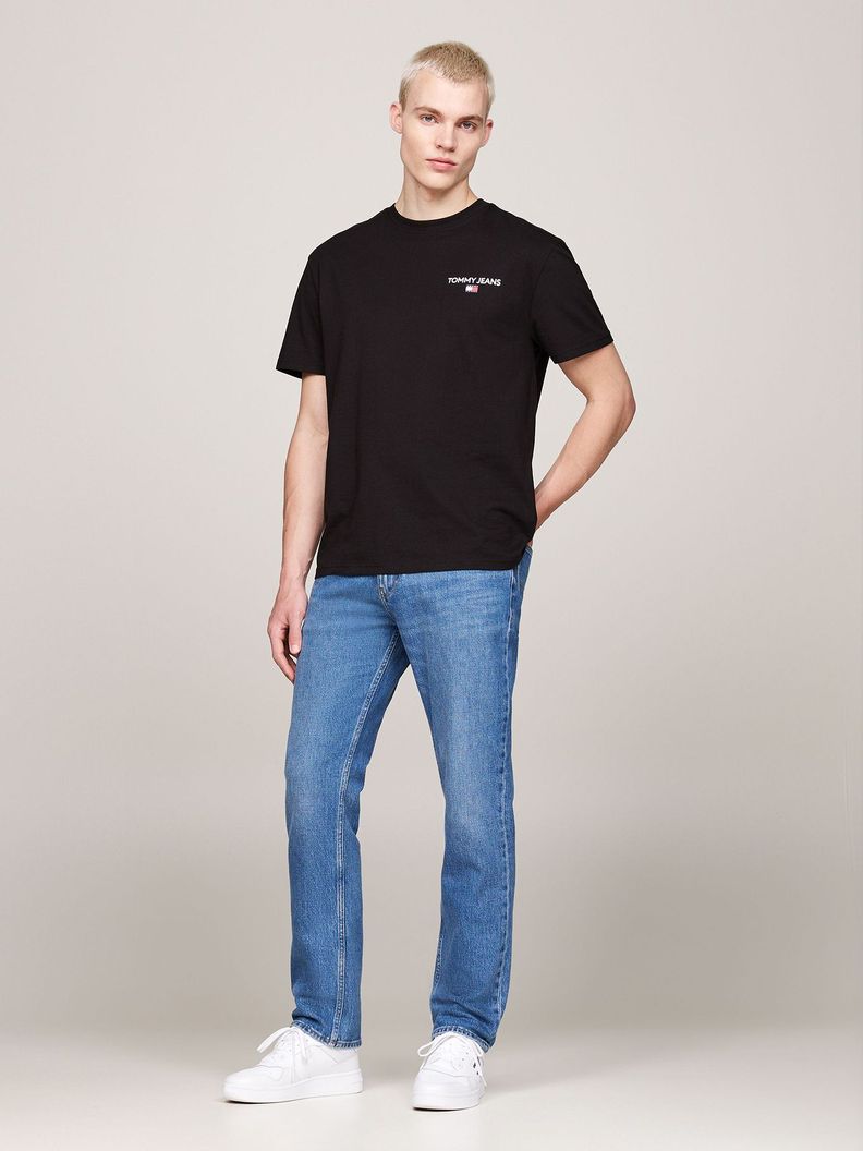 Polera Con Logo En La Espalda Negro Tommy Jeans-1
