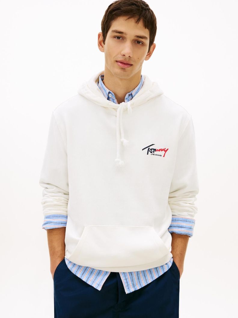 Polerón Hoodie Con Logo Script