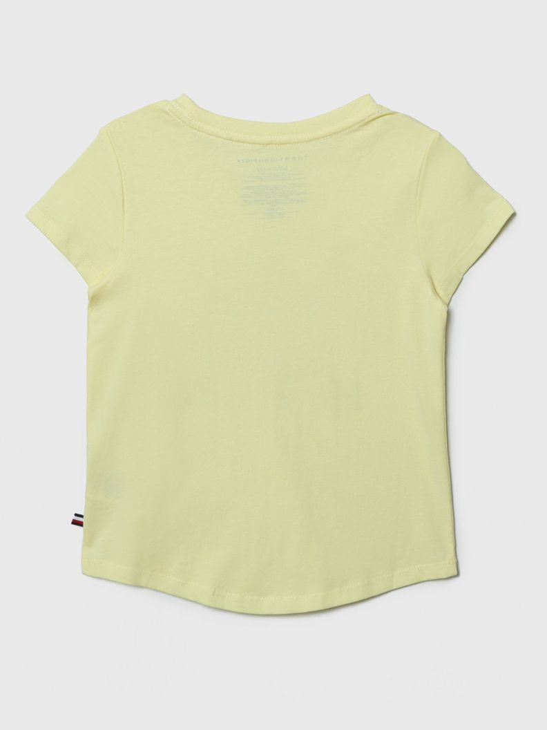 Polera Con Bandera Lentejuelas Amarillo Tommy Hilfiger-1