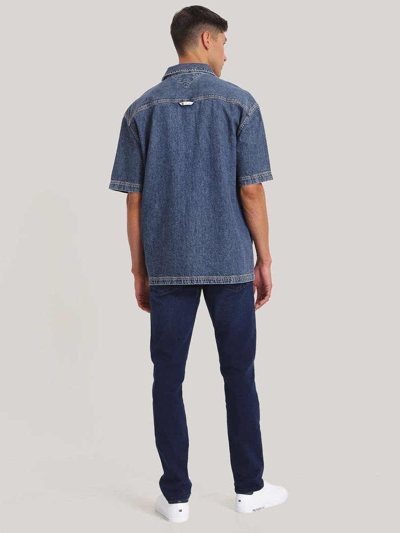Sobrecamisa Prep Explorer Luxe C Logo Azul Tommy Jeans-2