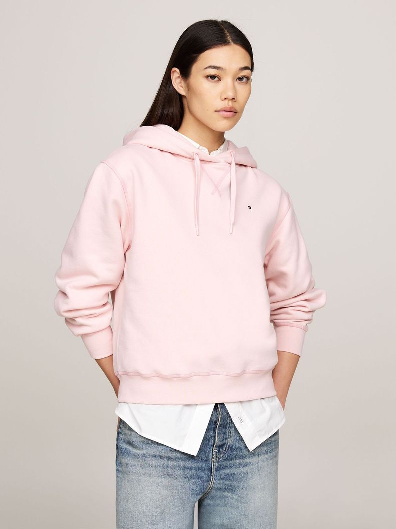 Polerón Hoodie Logo TIO Bordado Rosado Tommy Hilfiger-0
