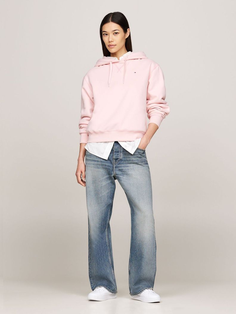 Polerón Hoodie Logo TIO Bordado Rosado Tommy Hilfiger-1