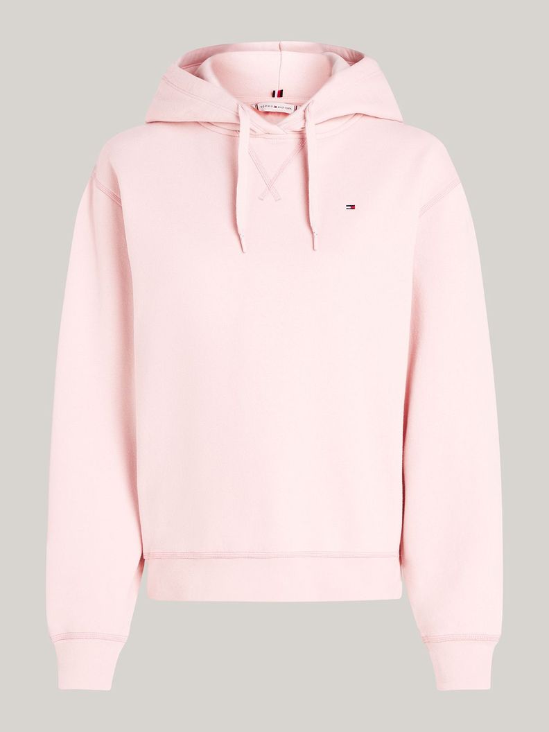Polerón Hoodie Logo TIO Bordado Rosado Tommy Hilfiger-4