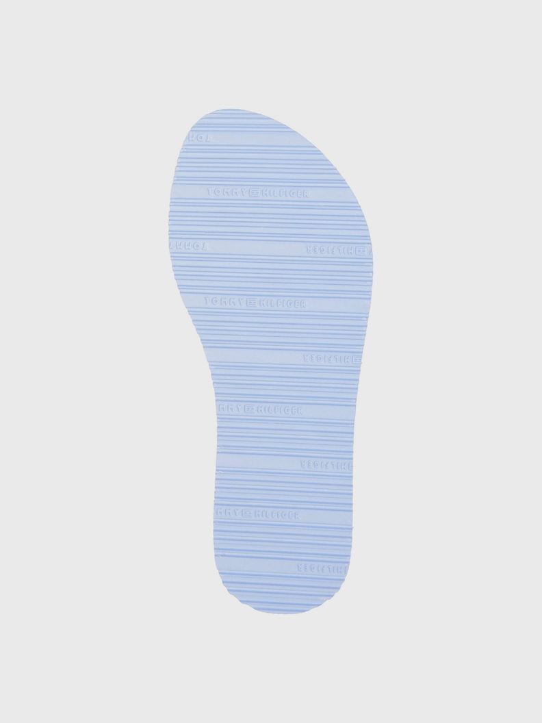 Sandalias Signature Con Logo Azul Tommy Hilfiger-2