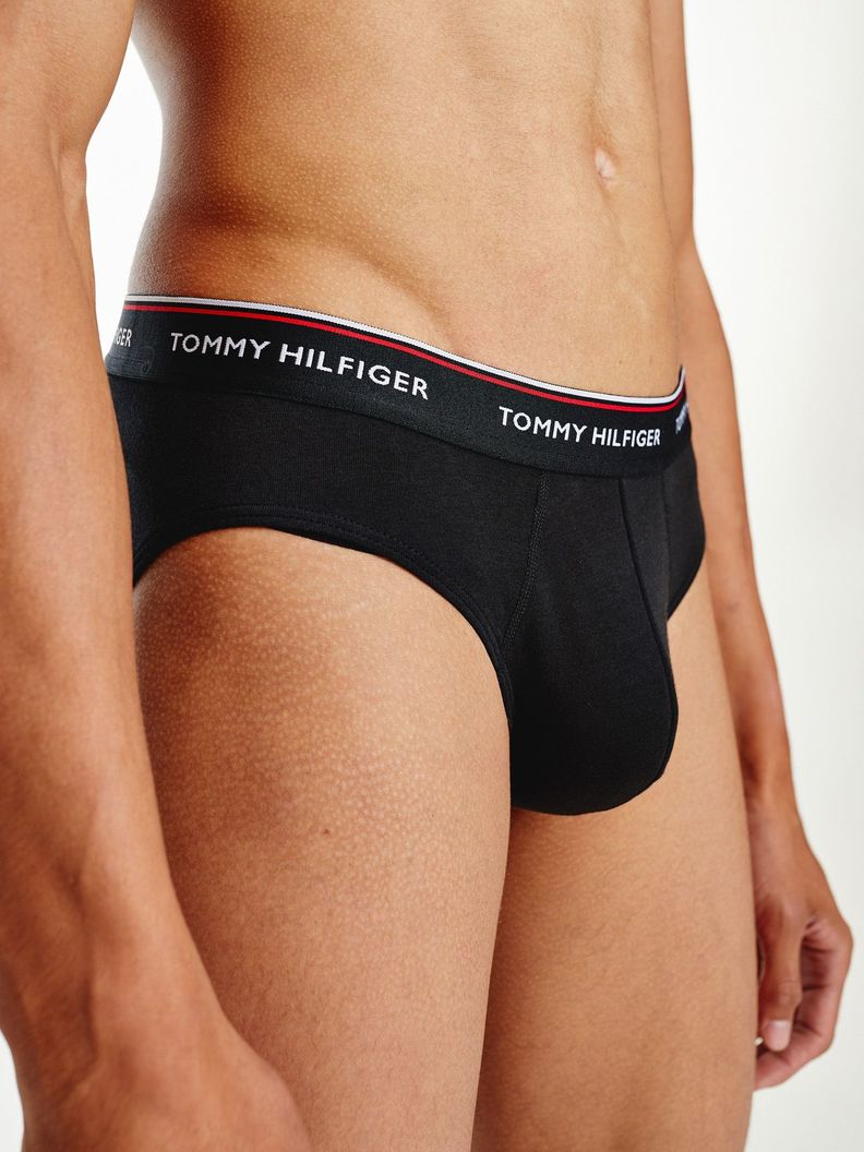 Pack De 3 Calzoncillos Slips Negro Tommy Hilfiger-3