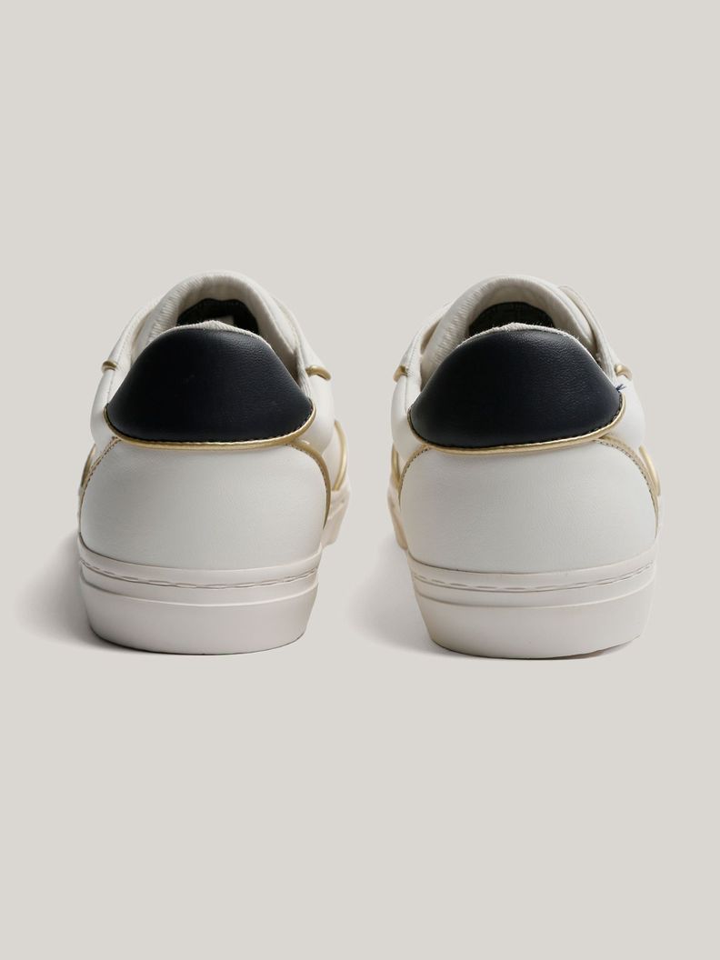 Zapatillas Con Logo Metalic Blanco Tommy Hilfiger-1