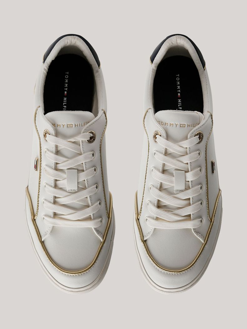 Zapatillas Con Logo Metalic Blanco Tommy Hilfiger-2