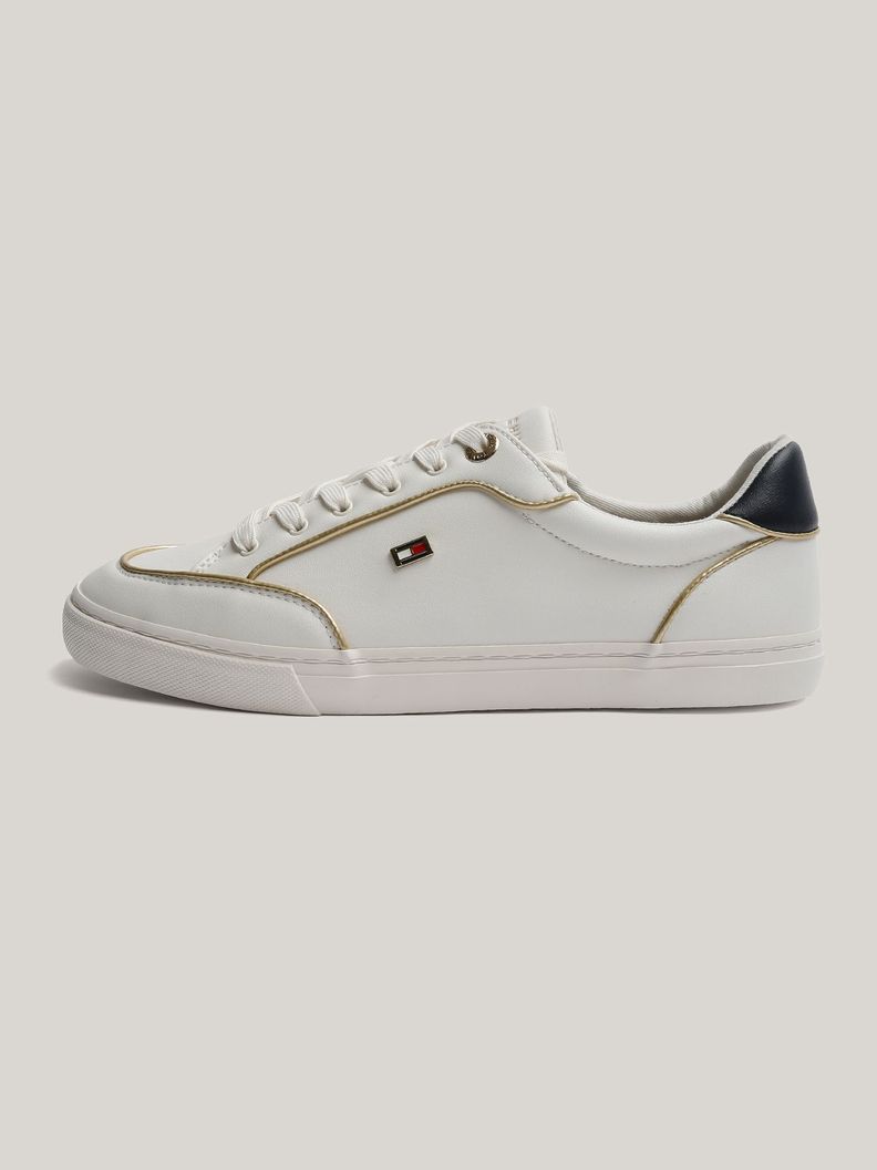 Zapatillas Con Logo Metalic Blanco Tommy Hilfiger-5