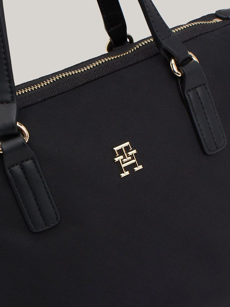 Cartera Tote Monogram Negro Tommy Hilfiger-2