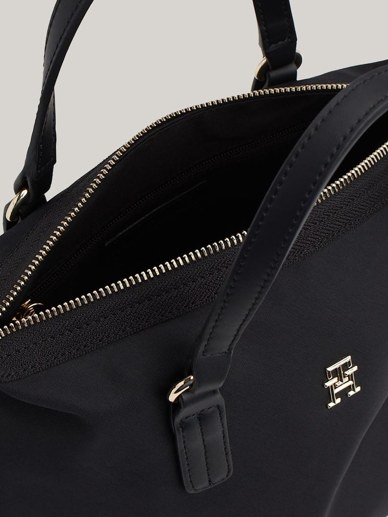 Cartera Tote Monogram Negro Tommy Hilfiger-3
