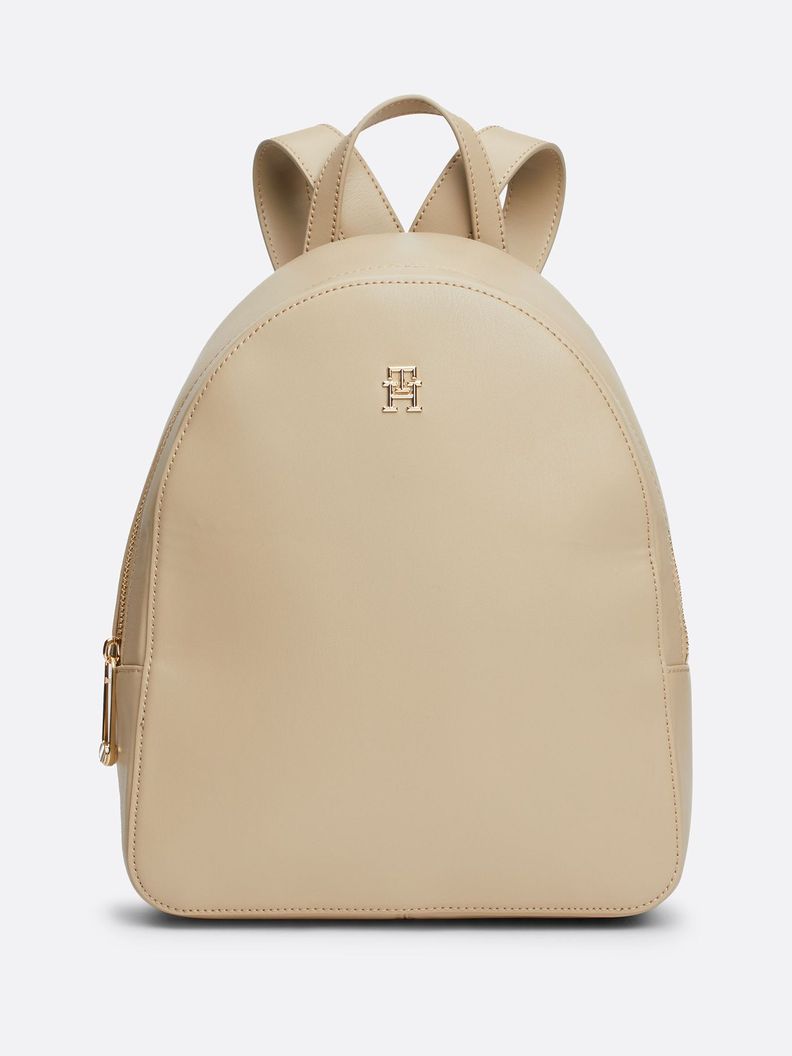 Mochila Con Monotipo Hilfiger Beige Tommy Hilfiger-0