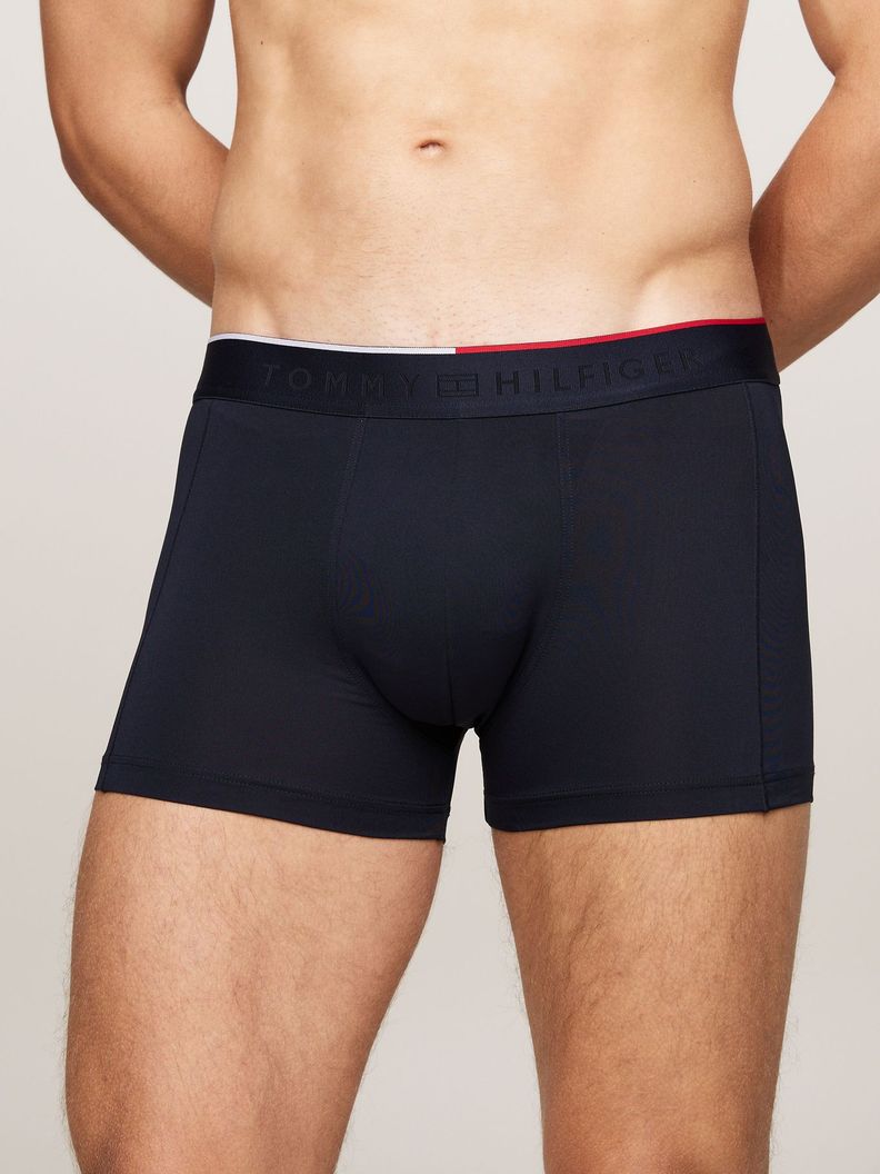 Pack De 3 Calzoncillos Trunk Azul 0YW Tommy Hilfiger-0