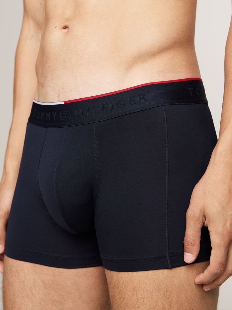 Pack De 3 Calzoncillos Trunk Azul 0YW Tommy Hilfiger-2