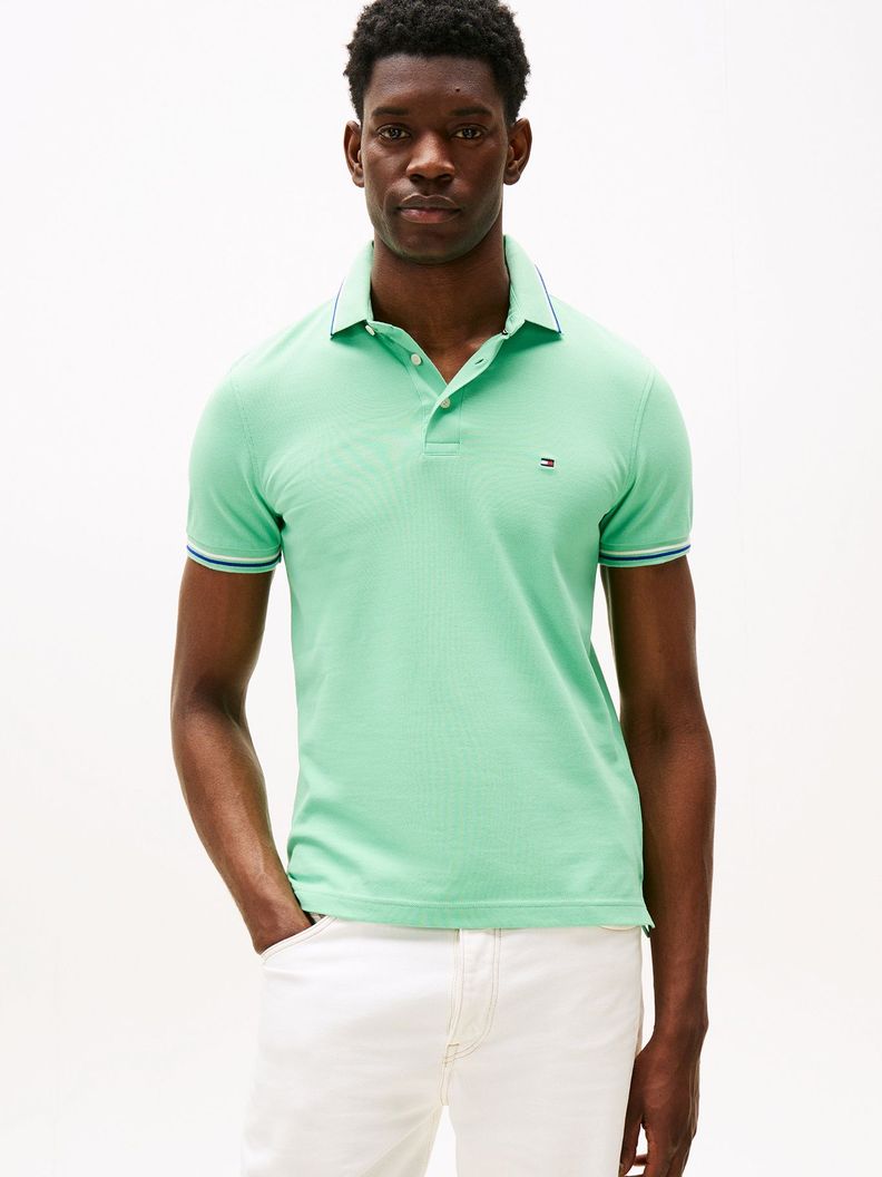 Polo Seasonal Ribeteado Slim Fit