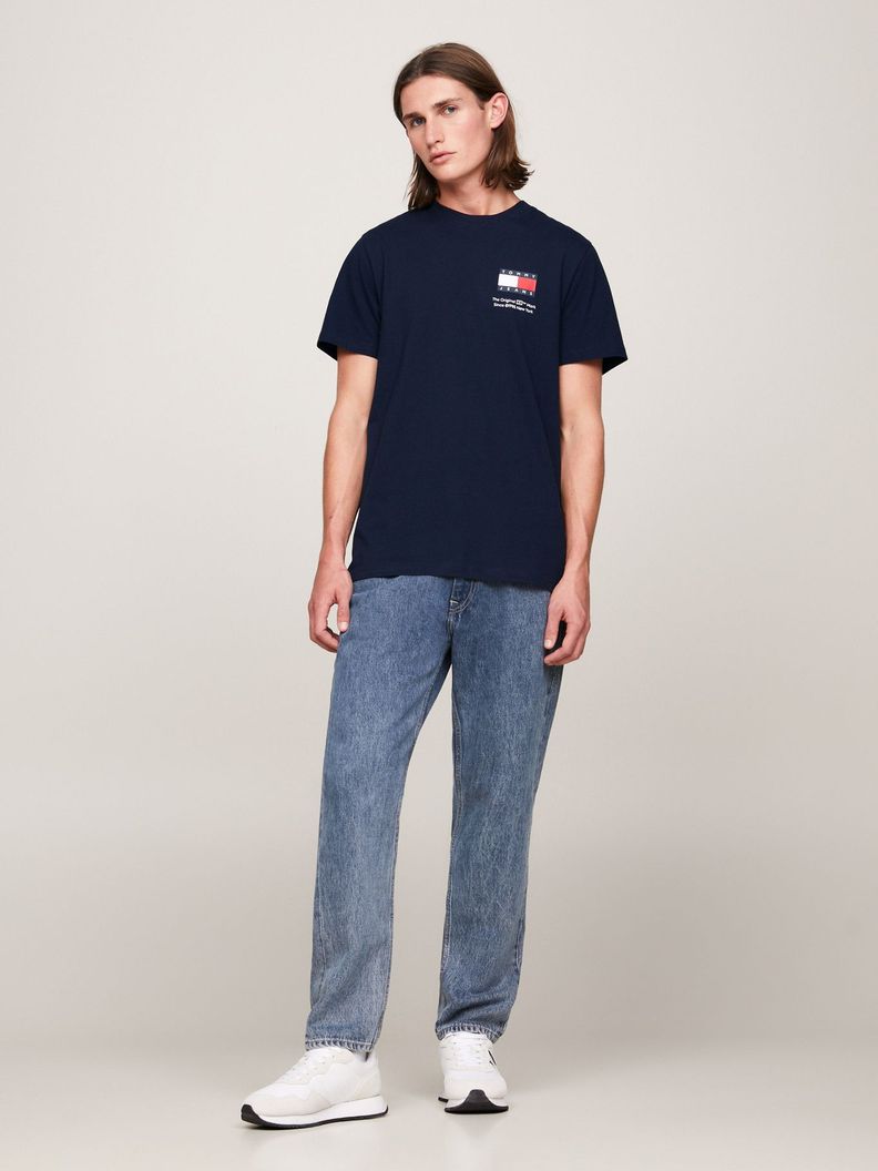 Polera Essential Con Logo Azul Tommy Jeans-1