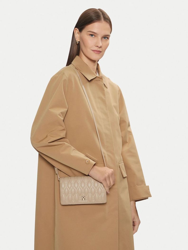 Bandolera Refined Con Acolchada Beige Tommy Hilfiger-1