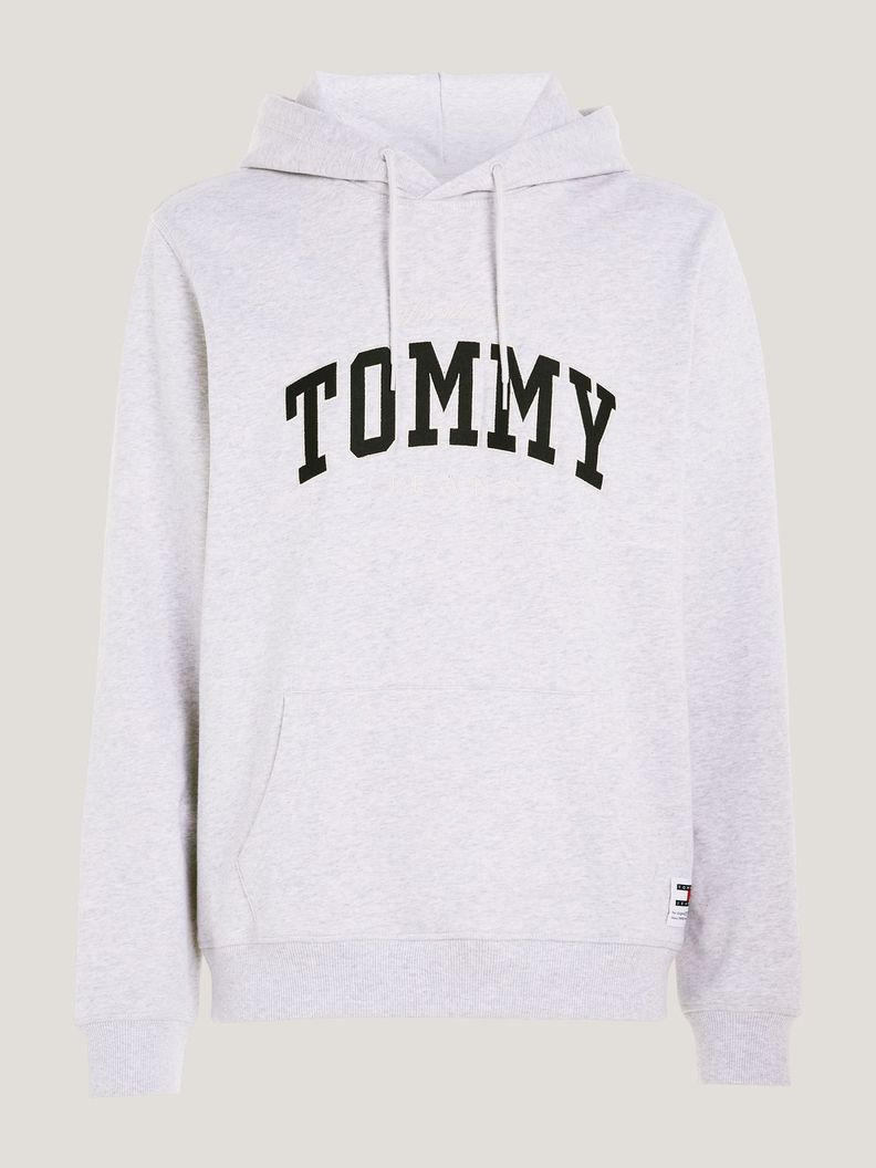 Polerón Hoodie Ny Varsity  Gris Tommy Hilfiger-4