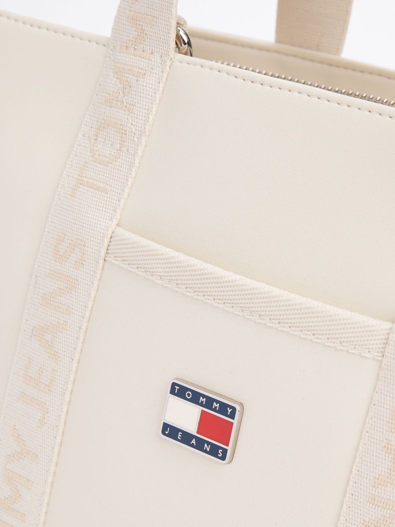 Tote Essential Daily Elevated Beige Tommy Jeans-3