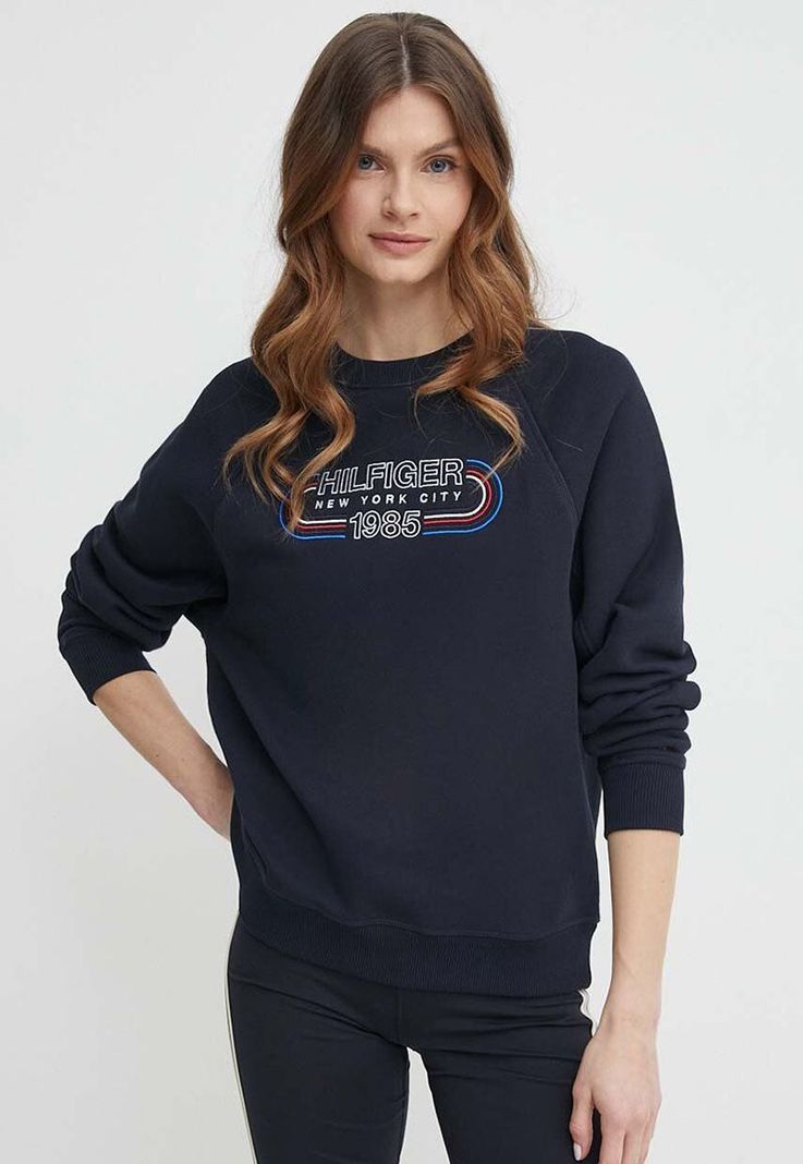 Polerón Con Logo Sport Azul Tommy Hilfiger-0