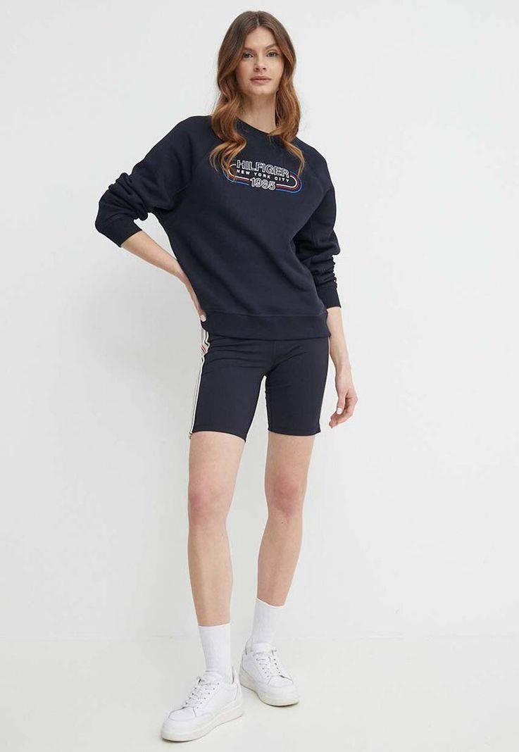Polerón Con Logo Sport Azul Tommy Hilfiger-1