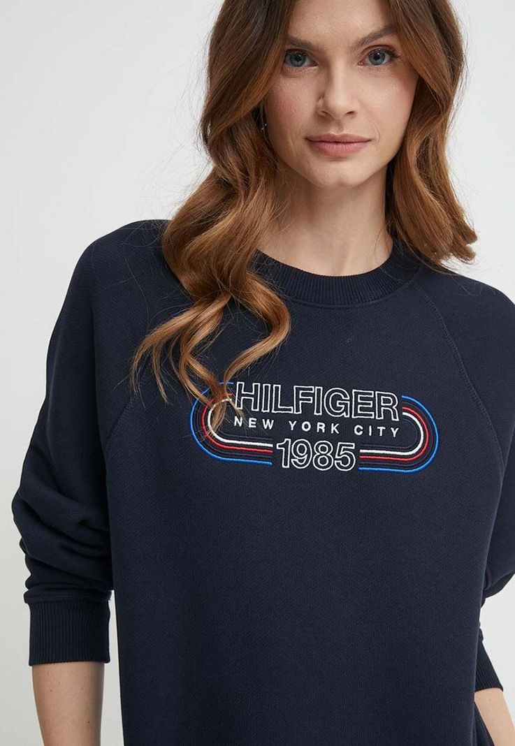 Polerón Con Logo Sport Azul Tommy Hilfiger-3