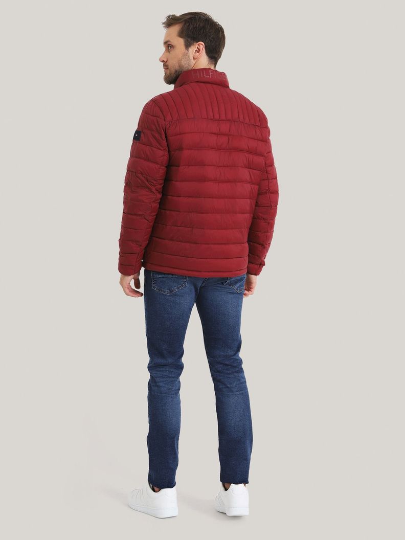 Parka Weight Quilted Rojo Tommy Hilfiger-2