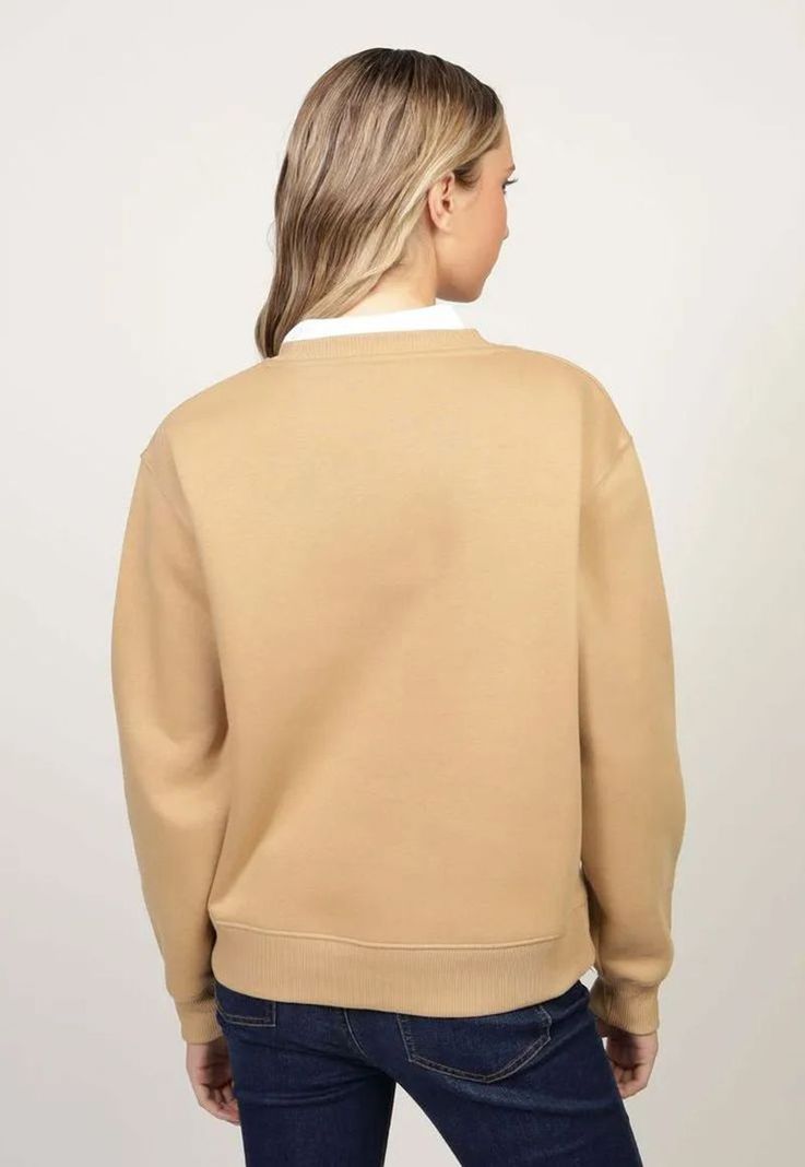 Polerón Modern Con Logo Beige Tommy Hilfiger-2