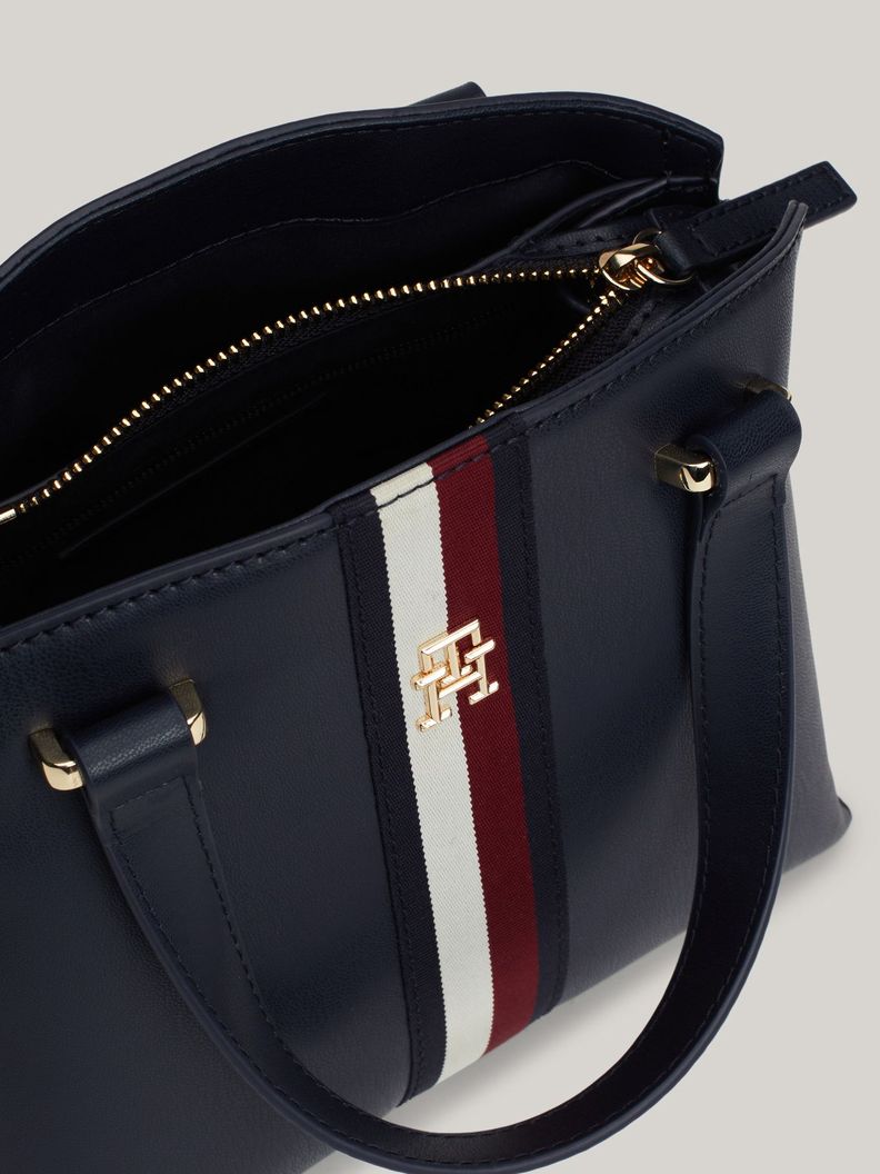 Bandolera Tote Modern Monogram Azul Tommy Hilfiger-3