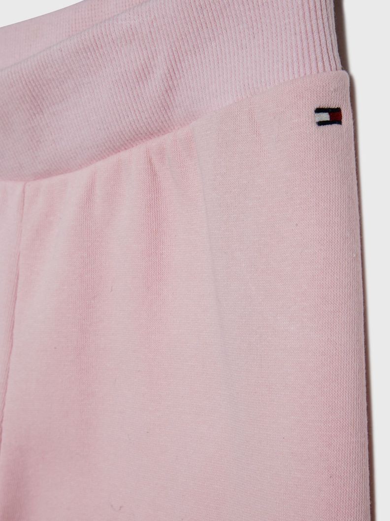 JOGGER LOGO Y BAJOS ELASTICOS ROSADO TOMMY HILFIGER-2