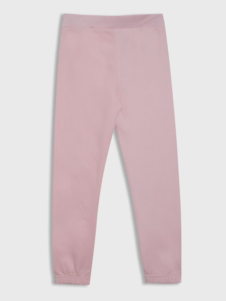 JOGGER LOGO Y BAJOS ELASTICOS ROSADO TOMMY HILFIGER-3