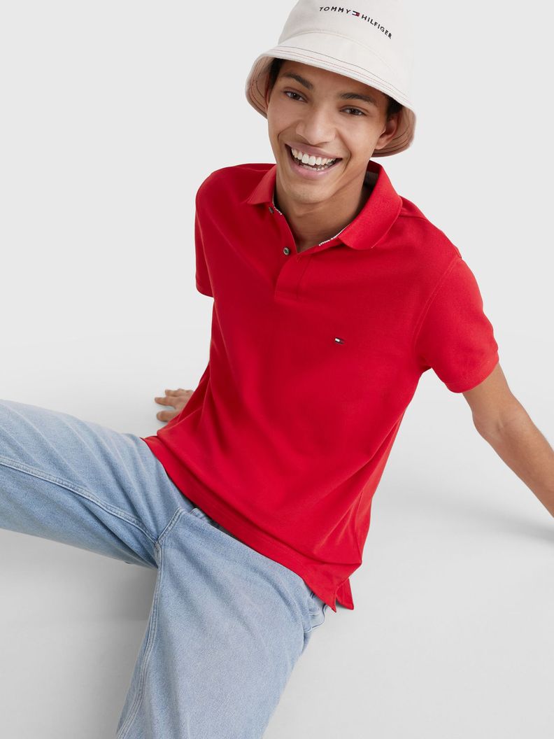 Polo Im 1985 Regular Fit Rojo Tommy Hilfiger-3