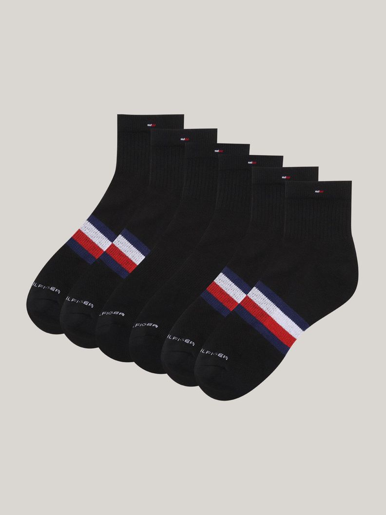Pack 3 Calcetines Sport Athletic Negro Tommy Hilfiger-0